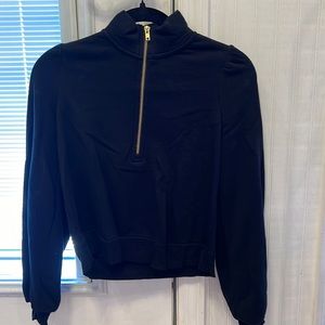 Z SUPPLY: sweatshirt/Gold zipper